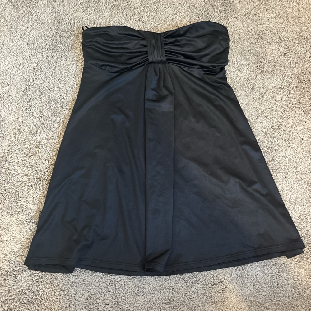 Vintage Guess Black Strapless Top